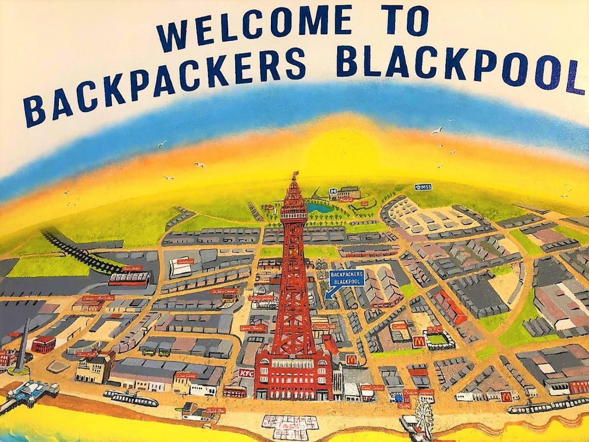 Backpackers Blackpool Hotel & Suites Exteriér fotografie