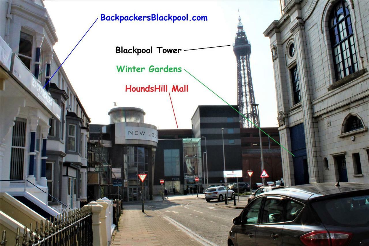 Backpackers Blackpool Hotel & Suites Exteriér fotografie